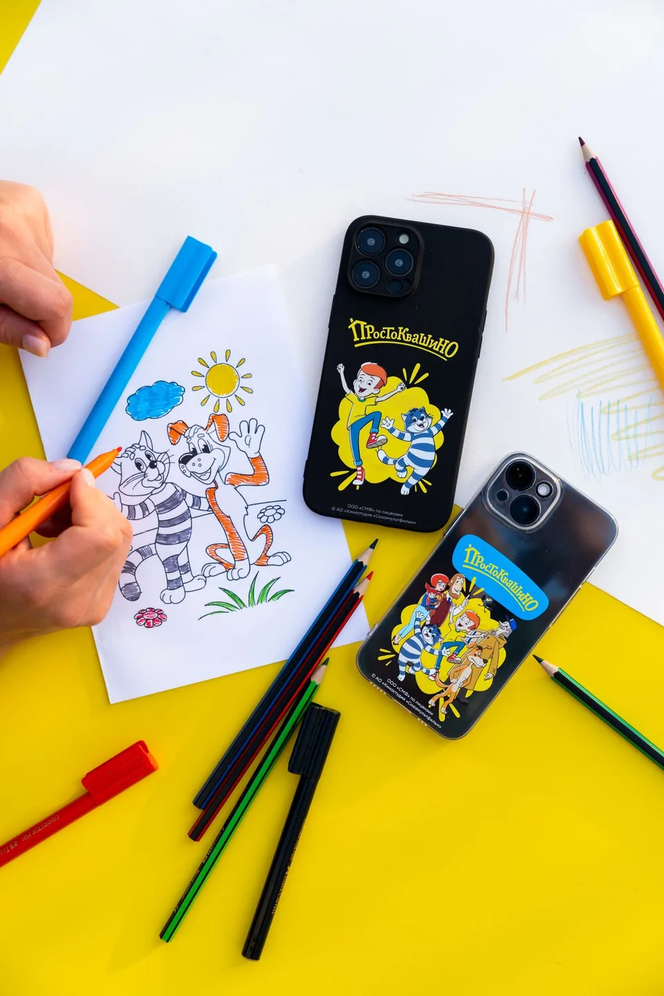 Чехлы Союзмультфильм и рисунки