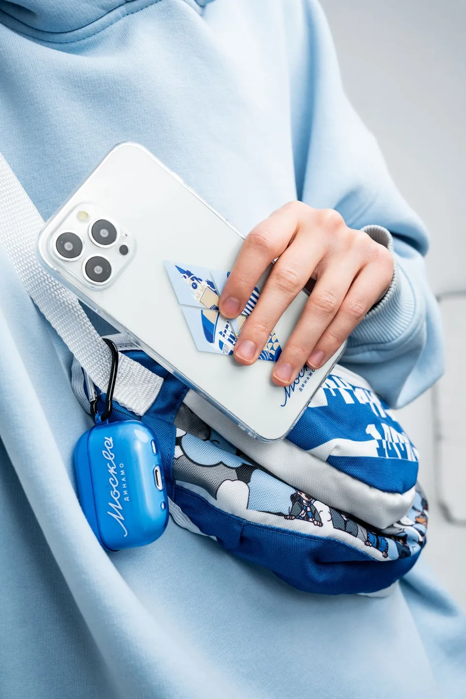 Чехол и AirPods-кейс «Динамо» Москва