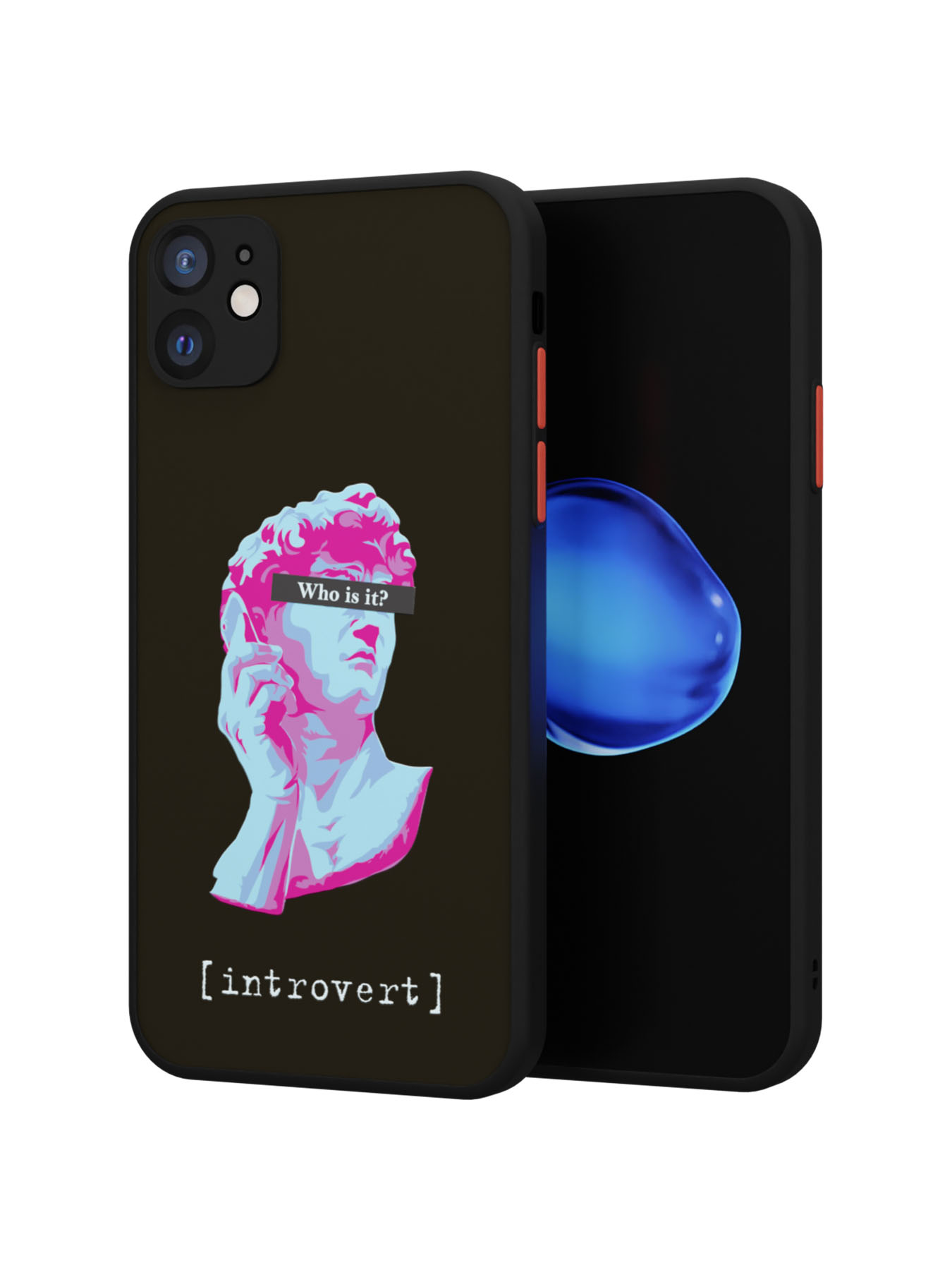 Противоударный чехол для Apple iPhone 11 "NOVEL: Интроверт"