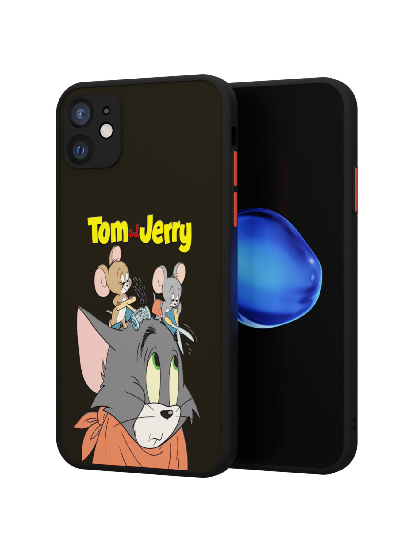 Противоударный чехол для Apple iPhone 11 "NOVEL: Том и Джери"