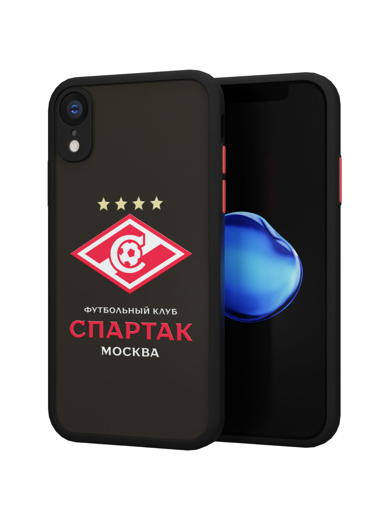 Противоударный чехол для Apple iPhone Xr "Спартак - чемпион"