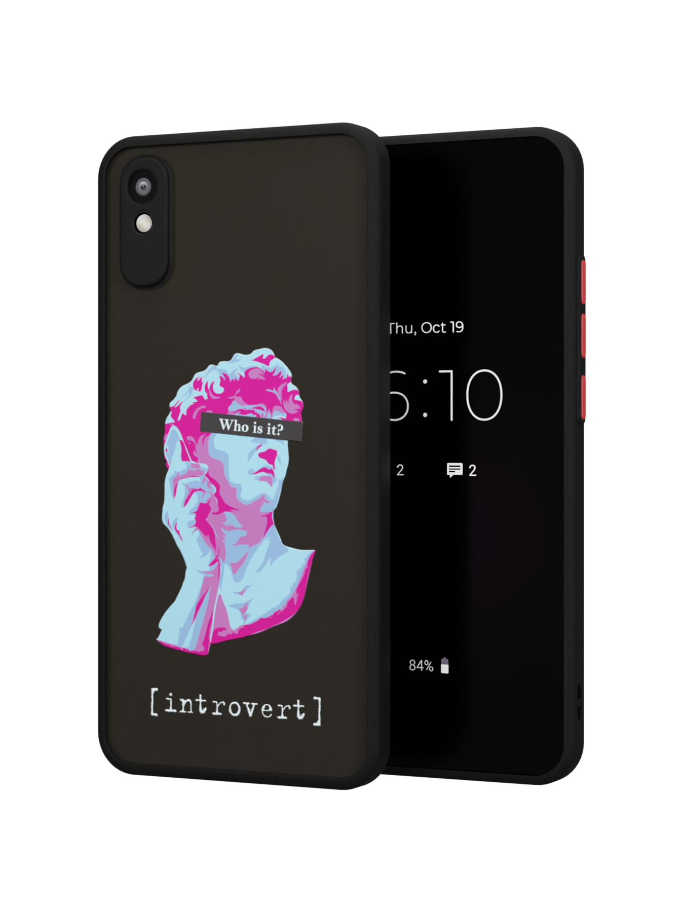 Противоударный чехол для Xiaomi Redmi 9A "NOVEL: Интроверт"