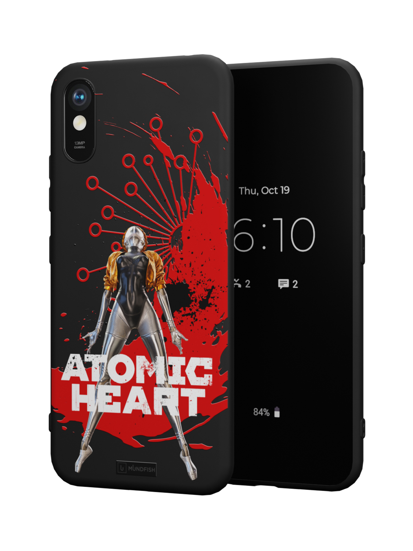 Силиконовый чехол для Xiaomi Redmi 9A "Atomic Heart: Правая близняшка"