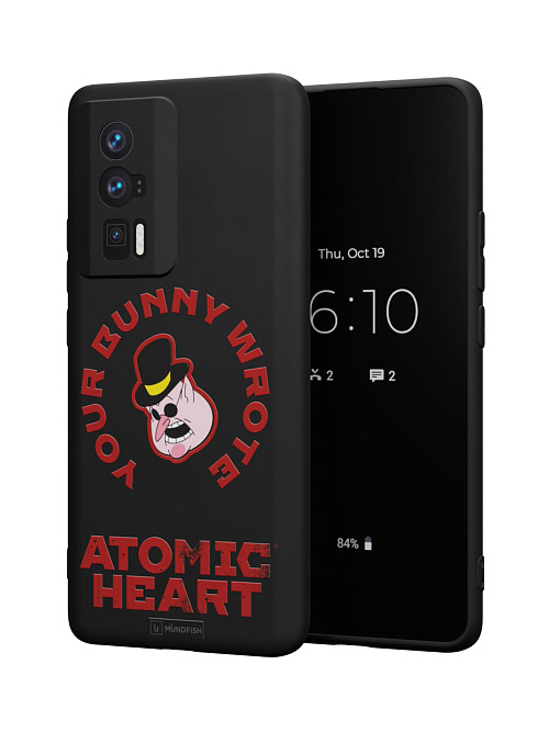 Силиконовый чехол для Poco F5 Pro "Atomic Heart: Капиталист"