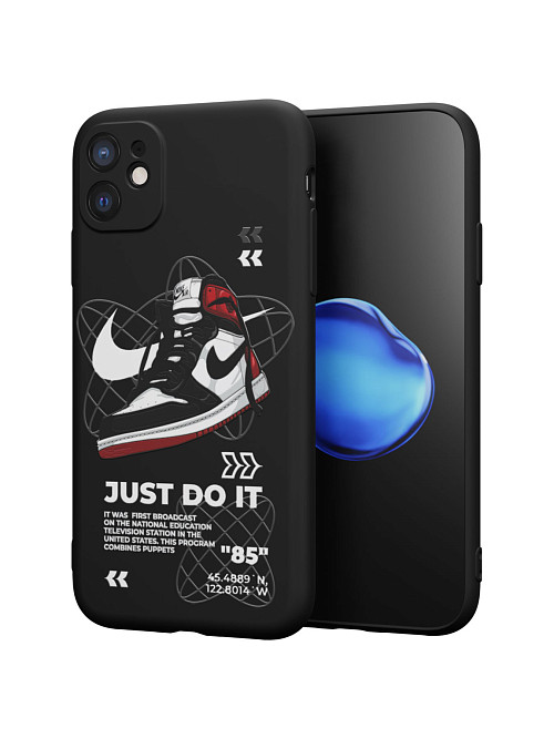 Силиконовый чехол для Apple iPhone 11 "NOVEL: Just Do It"