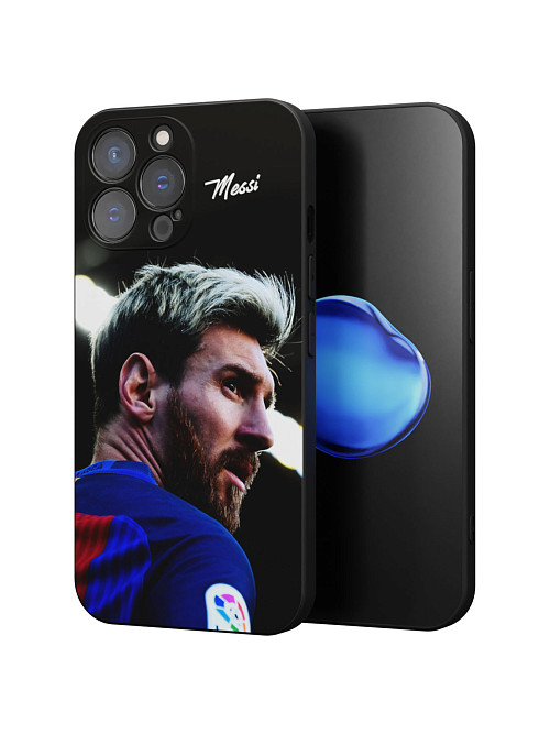 Силиконовый чехол для Apple iPhone 14 Pro Max "Lionel Messi"