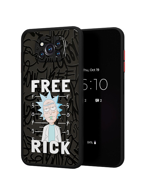 Противоударный чехол для Poco X3 Pro "NOVEL: Free Rick"