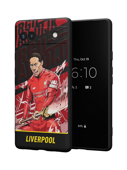 Силиконовый чехол для Google Pixel 6a "NOVEL: Liverpool"