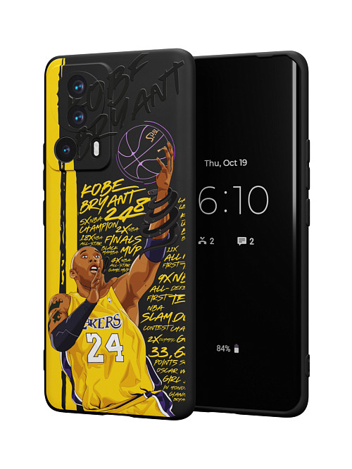 Силиконовый чехол для Xiaomi 13 Lite "NOVEL: Kobe Bryant"