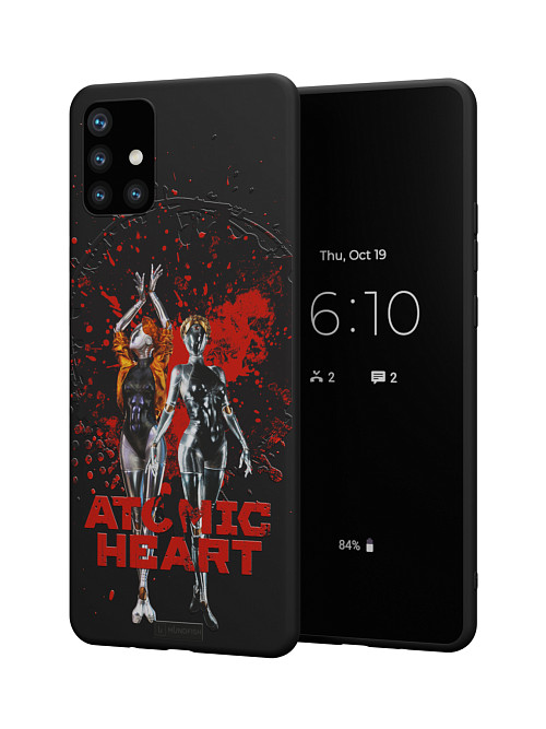 Силиконовый чехол для Samsung Galaxy A51 (4G) "Atomic Heart: Близняшки"