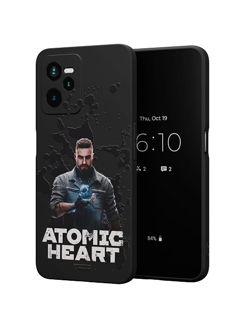 Силиконовый чехол для realme C35 "Atomic Heart: Товарищ Нечаев"