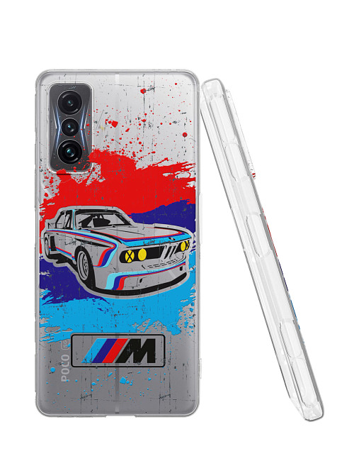 Силиконовый чехол для Xiaomi Redmi K50 Gaming Edition "BMW"