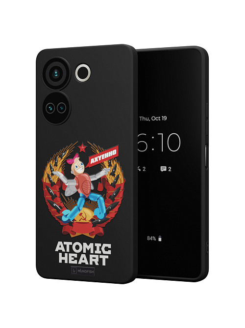 Силиконовый чехол для Tecno Camon 20 Pro (4G) "Atomic Heart: Dixie"