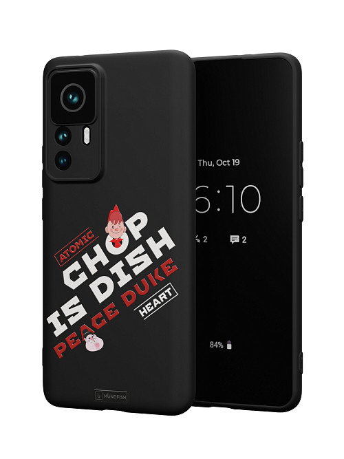 Силиконовый чехол для Xiaomi 12T "Atomic Heart: Peace Duke"