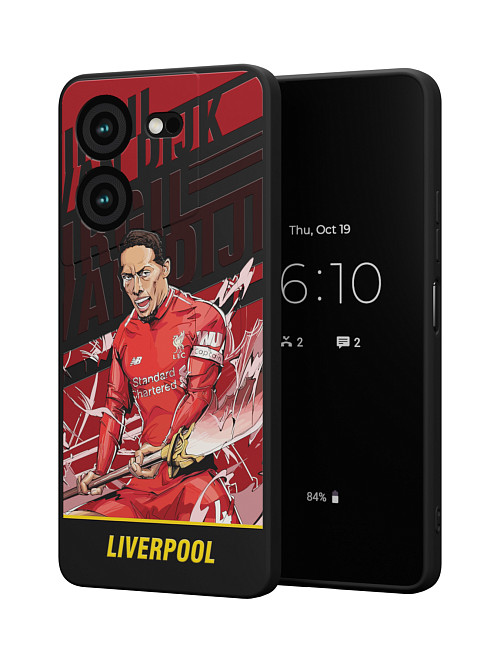 Силиконовый чехол для Tecno Pova 5 (4G) "NOVEL: Liverpool"