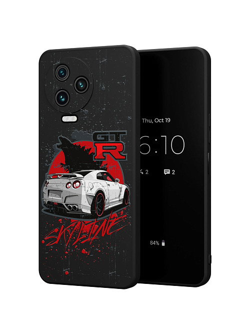 Силиконовый чехол для Infinix Note 12 Pro (4G) "Nissan SKYLINE GTR"