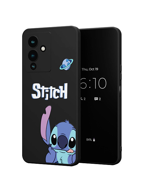 Силиконовый чехол для Infinix Note 12 Pro (5G) "NOVEL: Stitch planet"