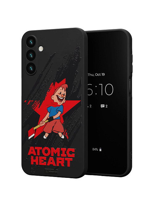 Силиконовый чехол для Samsung Galaxy A15 "Atomic Heart: Пионер"