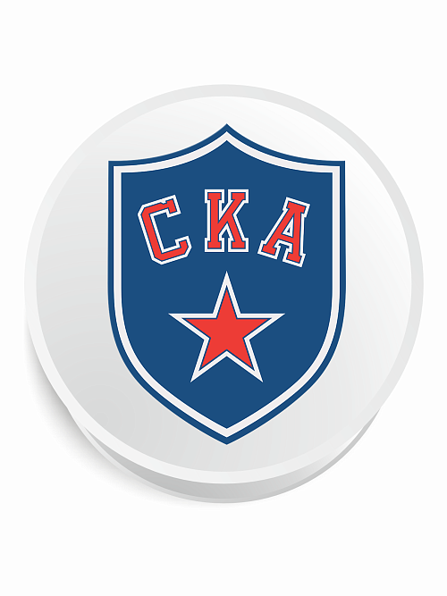 Попсокет Белый "СКА: Логотип клуба"