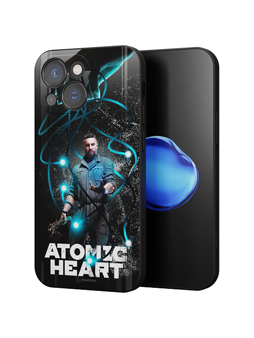 Силиконовый чехол для Apple iPhone 13 Mini "Atomic Heart: ХРАЗ"