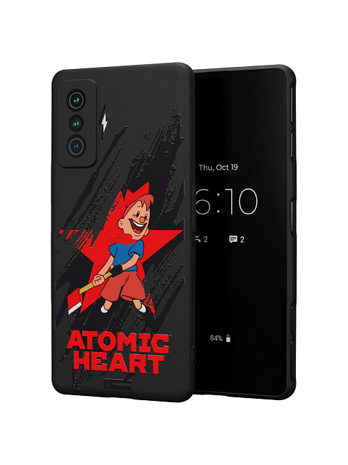 Силиконовый чехол для Xiaomi Redmi K50 Gaming Edition "Atomic Heart: Пионер"