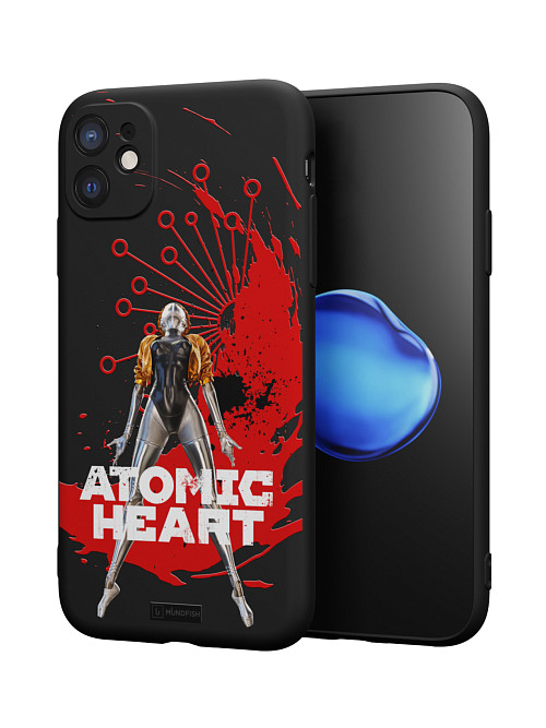 Силиконовый чехол для Apple iPhone 11 "Atomic Heart: Правая близняшка"