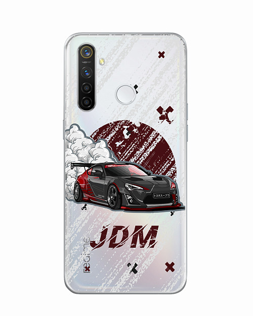 Силиконовый чехол для Realme C3 JDM машина