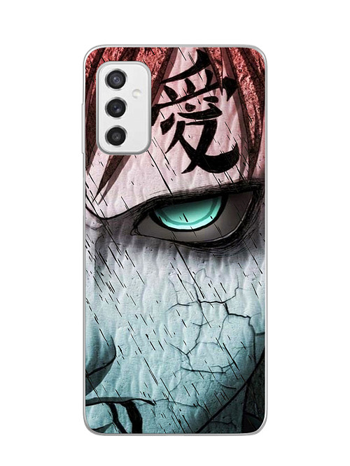 Силиконовый чехол для Samsung Galaxy M52 (5G) Naruto Shippuden - Gaara grimm face