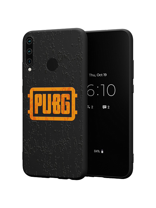 Силиконовый чехол для Huawei P40 Lite E "NOVEL: PUBG"