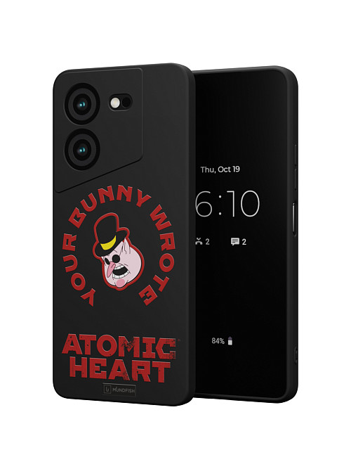 Силиконовый чехол для Tecno Pova 5 (4G) "Atomic Heart: Капиталист"