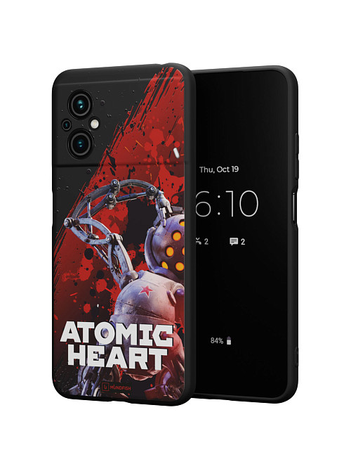 Силиконовый чехол для Poco M5 "Atomic Heart: Беляш (МА-9)"