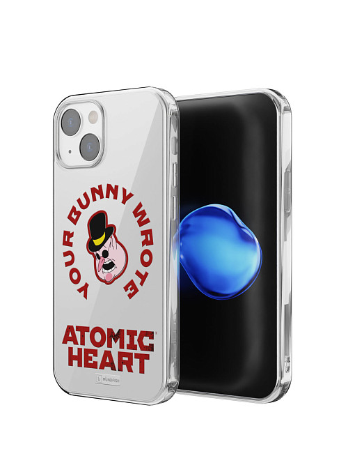 Противоударный чехол для Apple iPhone 14 "Atomic Heart: Капиталист"