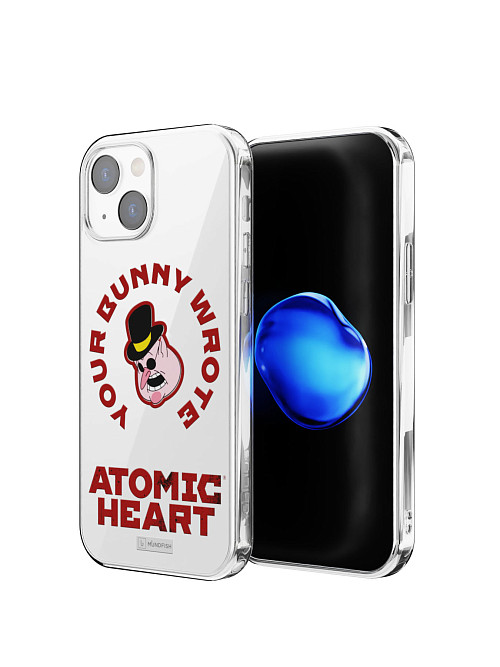 Противоударный чехол для Apple iPhone 13 "Atomic Heart: Капиталист"