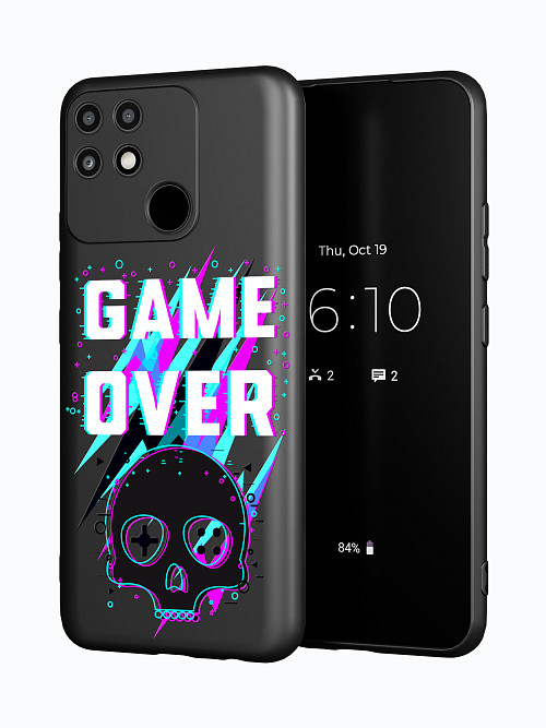 Силиконовый чехол для Realme Narzo 50A Game over