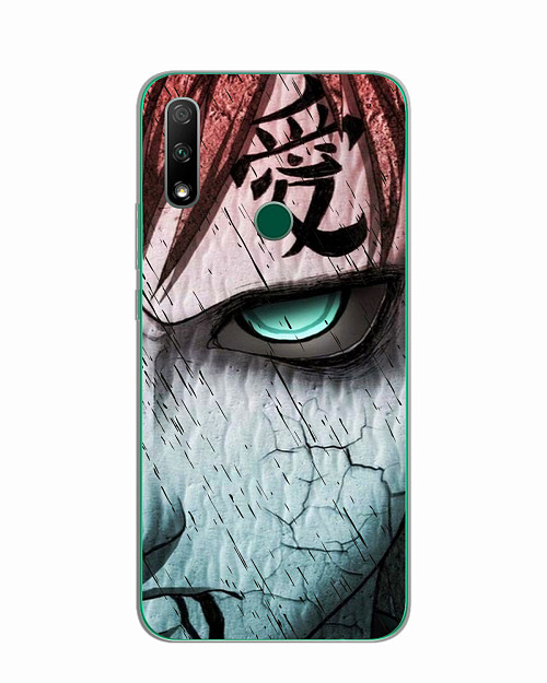 Силиконовый чехол для Huawei Y9 Prime (2019) "Naruto Shippuden - Gaara grimm face"