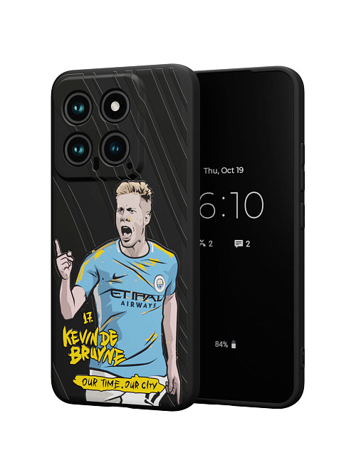 Силиконовый чехол для Xiaomi 14 "NOVEL: Kevin de Bruyne"