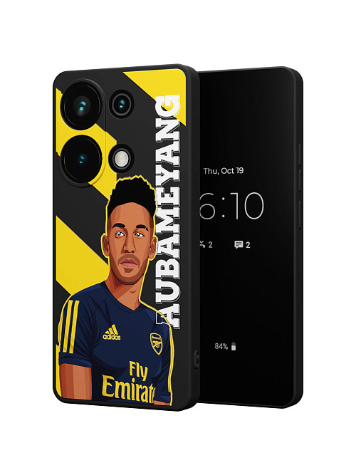 Силиконовый чехол для Xiaomi Redmi Note 13 Pro (4G) "NOVEL: Boateng"