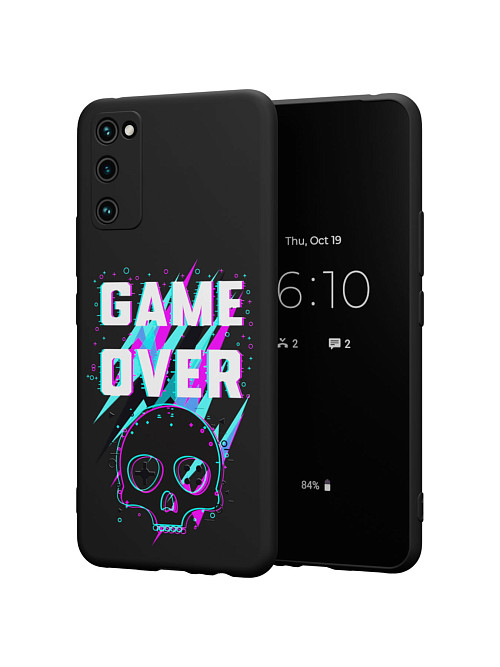 Силиконовый чехол для Samsung Galaxy S20 FE "Game over"