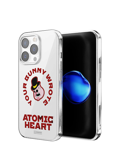 Противоударный чехол для Apple iPhone 15 Pro Max "Atomic Heart: Капиталист"