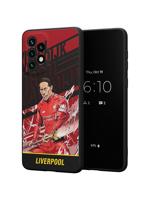 Силиконовый чехол для Samsung Galaxy A33 (5G) "NOVEL: Liverpool"