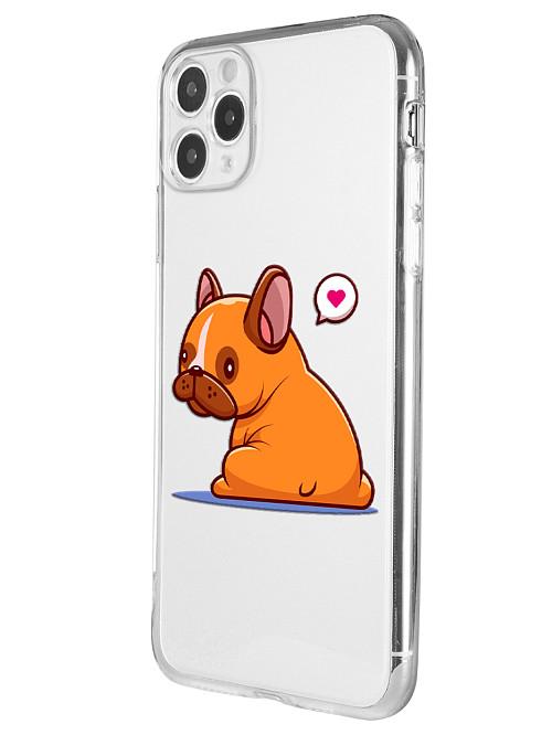 Силиконовый чехол для Apple iPhone 11 Pro Max Мечта собаки