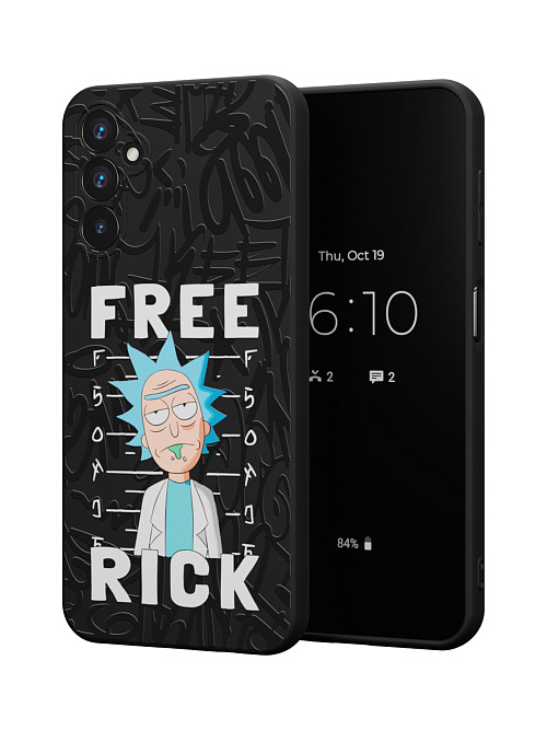 Силиконовый чехол для Samsung Galaxy A14 (4G) "NOVEL: Free Rick"