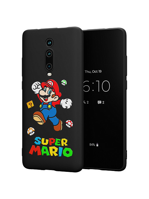 Силиконовый чехол для Xiaomi Redmi K20 "NOVEL: Супер Марио"