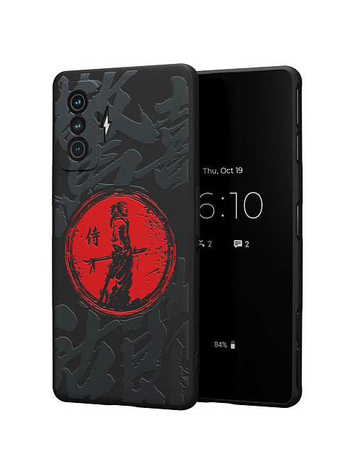 Силиконовый чехол для Xiaomi Redmi K50 Gaming Edition "Ронин"