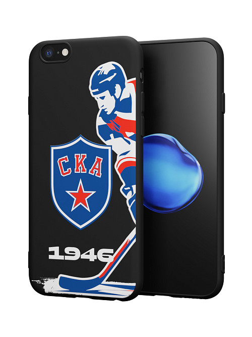 Силиконовый чехол для Apple iPhone 6S "СКА: Игрок 1946"