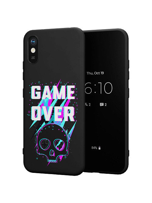 Силиконовый чехол для Xiaomi Redmi 9A "Game over"