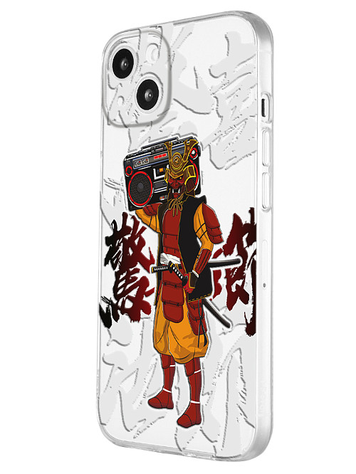 Силиконовый чехол для Apple iPhone 13 mini Hip-hop Samurai