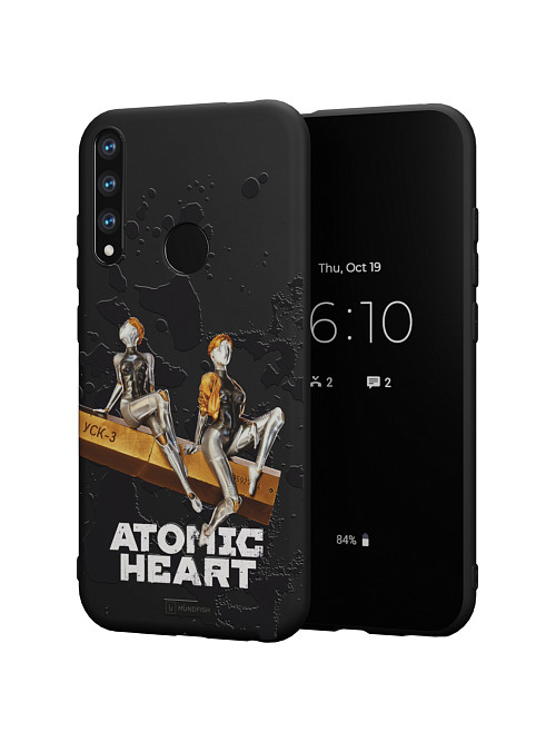 Силиконовый чехол для Huawei Y9 Prime (2019) "Atomic Heart: Боевые близняшки"