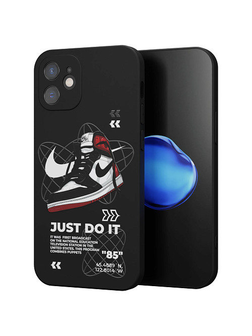 Силиконовый чехол для Apple iPhone 12 mini "NOVEL: Just Do It"