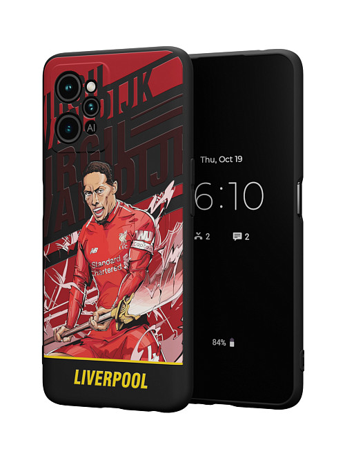 Силиконовый чехол для realme C31 "NOVEL: Liverpool"